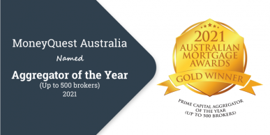 Australian Mortgage Awards 2021 Aggregator of the year MoneyQuest Franchise